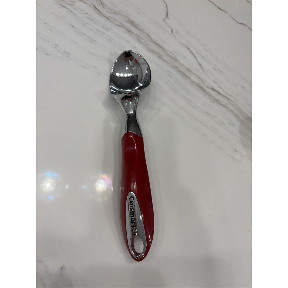Cuisinart Ice Cream Scoop Dipper Red and silver